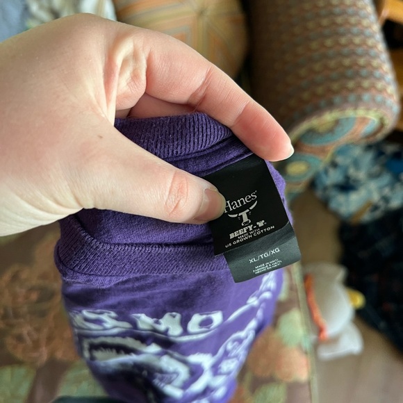 Purple Eskimo Joes T-Shirt - Picture 2 of 3